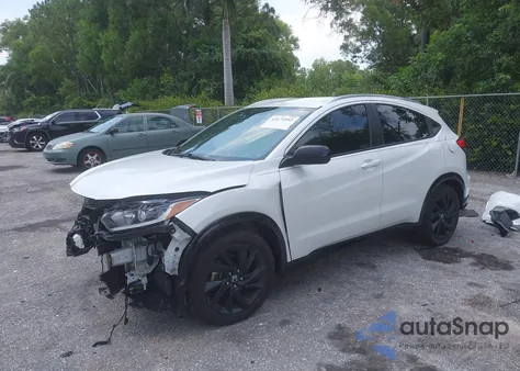 2022 Honda Hr-V 2Wd Sport from USA, damaged, VIN 3CZRU5H19NM703049